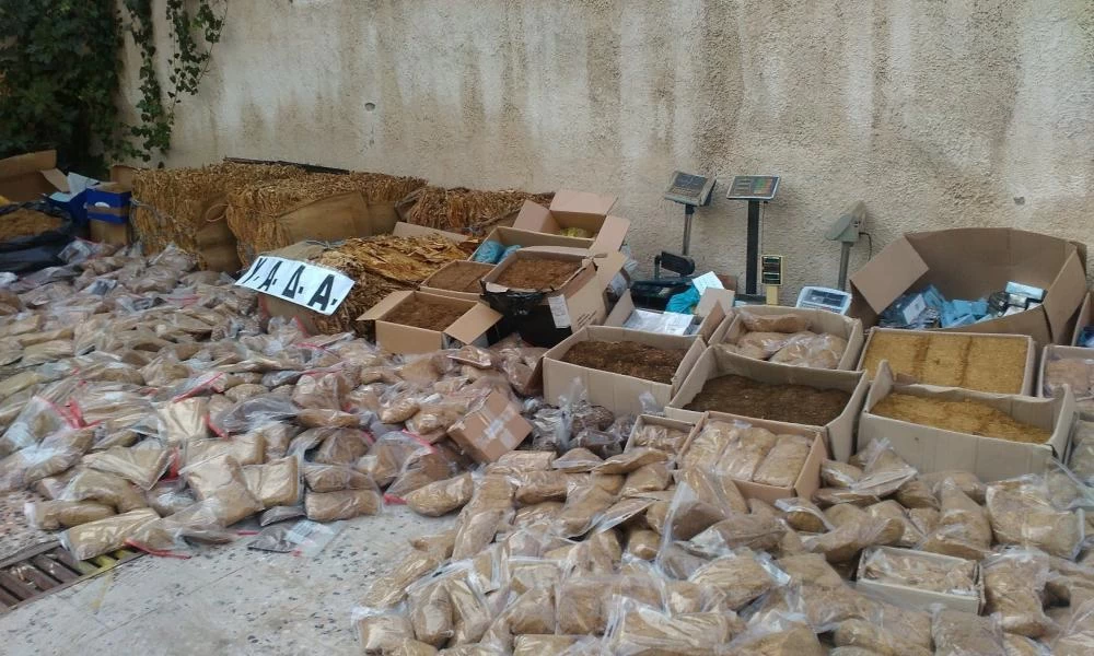Θεσσαλονίκη: Λαθρέμπορος έκρυβε 85 κιλά καπνού στην αποθήκη